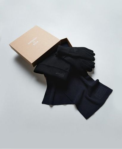 Conjunto para regalo de bufanda, guantes y gorro de la colección - Superdry - Modalova