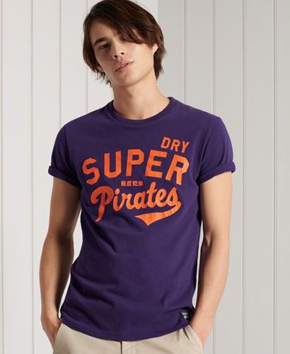 Camiseta gráfica de gramaje estándar Collegiate - Superdry - Modalova