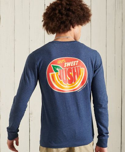 Camiseta de manga larga con bolsillo Sushi Rollers - Superdry - Modalova