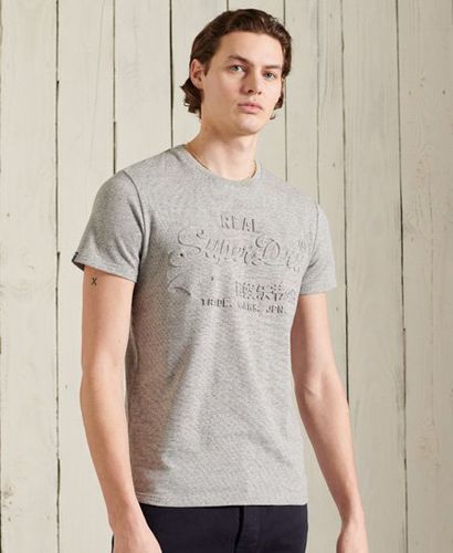 Camiseta con logo Vintage en relieve - Superdry - Modalova