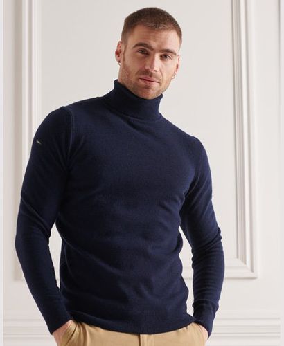 Jersey de lana de cordero con cuello vuelto - Superdry - Modalova