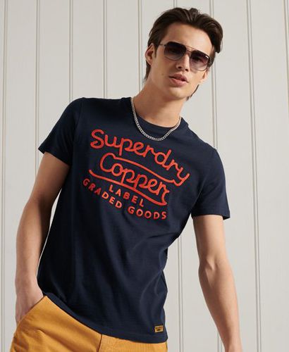 Camiseta gráfica de estilo laboral y gramaje estándar - Superdry - Modalova