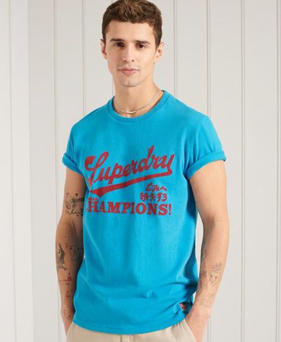 Camiseta gráfica de gramaje estándar Collegiate - Superdry - Modalova