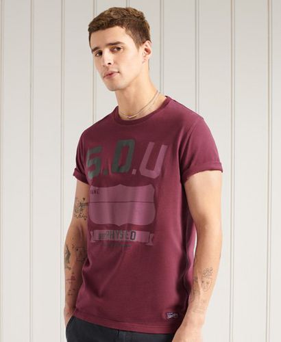 Camiseta sobreteñida Collegiate State - Superdry - Modalova