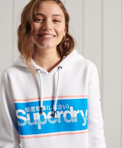 Sudadera clásica con capucha y logo Core - Superdry - Modalova