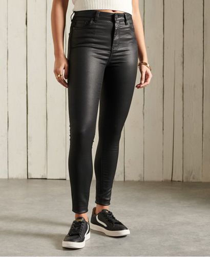 Damen Skinny Jeans mit Hohem Bund - Größe: 34/30 - Superdry - Modalova