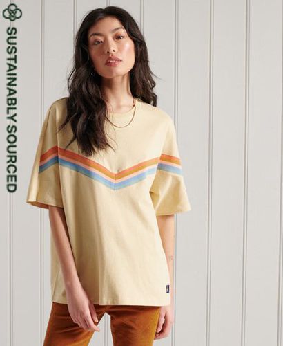 Camiseta de corte cuadrado de algodón orgánico Cali - Superdry - Modalova