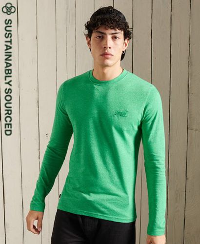 Camiseta de algodón orgánico con bordado de la colección Orange - Superdry - Modalova
