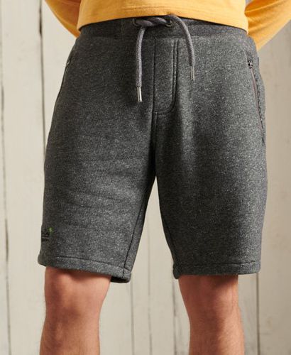 Men's Orange Label Classic Shorts / Mid Grey Texture - Size: XS - Superdry - Modalova