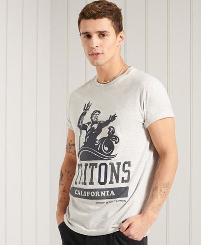 Camiseta sobreteñida Collegiate State - Superdry - Modalova