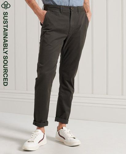 Pantalones chinos ajustados de algodón orgánico Core - Superdry - Modalova