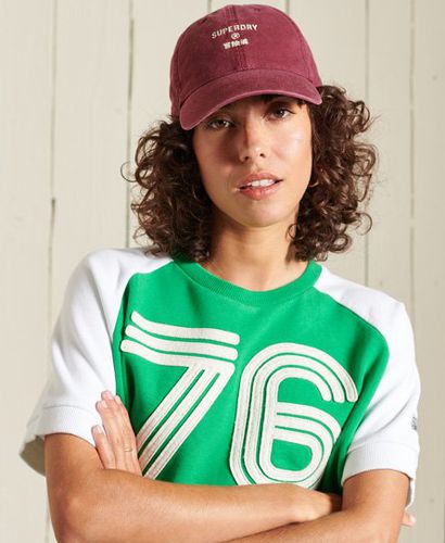 Camiseta de estilo sudadera con bloques de color Collegiate - Superdry - Modalova