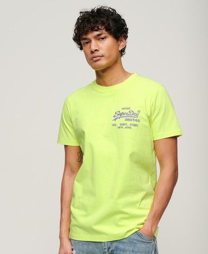 Men's Neon T-Shirt Yellow / Neon Yellow - Size: S - Superdry - Modalova
