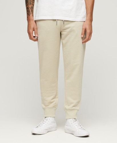 Men's Essential Logo Joggers Beige / Light Stone Beige - Size: S - Superdry - Modalova