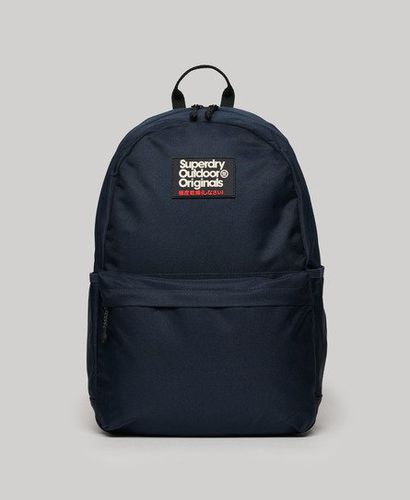 Ladies Classic Logo Badge Montana Backpack, Navy Blue, Size: 45x30x13.5cm - Superdry - Modalova