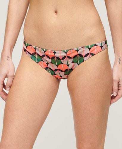 Ladies Classic Printed Bikini Briefs, Orange, Size: 12 - Superdry - Modalova