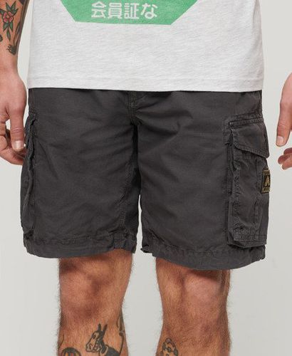 Men's Parachute Light Shorts Black / Blackboard - Size: 32 - Superdry - Modalova