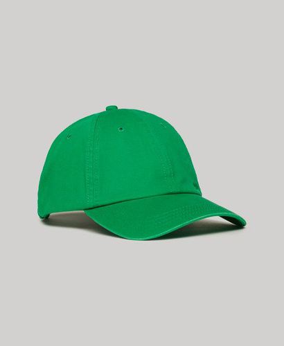 Women's Vintage Embroidered Cap Green / Drop Kick Green - Size: 1SIZE - Superdry - Modalova