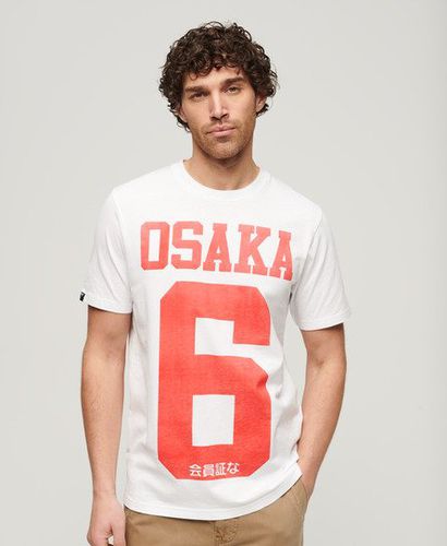 Men's Osaka Graphic T-Shirt White / Optic - Size: M - Superdry - Modalova