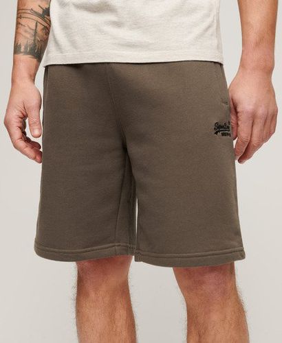 Men's Essential Logo Jersey Shorts Green / Deep Olive - Size: M - Superdry - Modalova