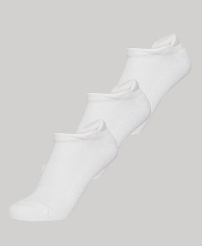Women's Trainer Sock 3 Pack White - Size: M/L - Superdry - Modalova