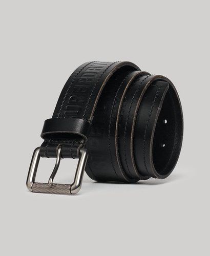 Men's Mens Vintage Branded Belt, Black, Size: L - Superdry - Modalova