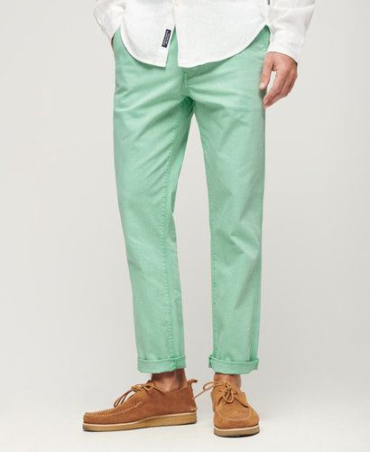 Men's International Chino Pants / Mint Turquoise - Size: 29/32 - Superdry - Modalova