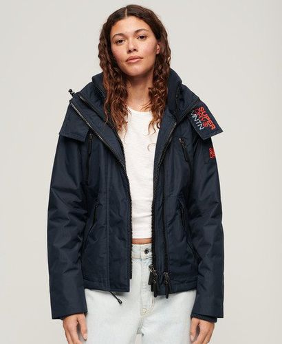 Women's Hooded Mountain Windbreaker Jacket / Eclipse - Size: 10 - Superdry - Modalova