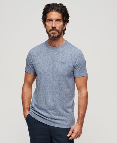 Men's Organic Cotton Essential Logo T-Shirt / Bay Marl - Size: L - Superdry - Modalova