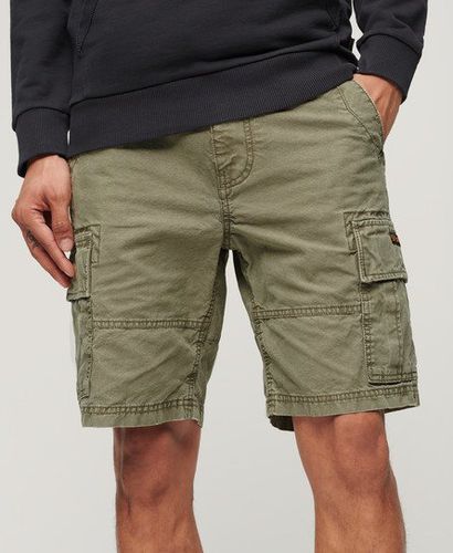 Men's Heavy Cargo Shorts / Olive - Size: 30 - Superdry - Modalova