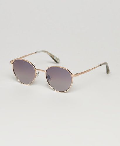 Women's Sdr Metal Round Sunglasses / Matte / Brown Fade - Size: 1SIZE - Superdry - Modalova