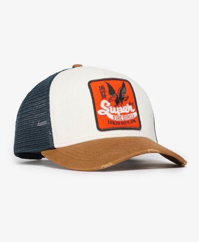 Damen Trucker Cap aus Mesh-Gewebe - Größe: One Größe - Superdry - Modalova