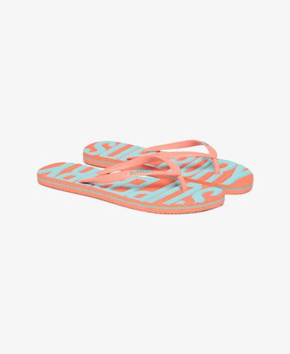 Damen Vegane Vintage Flip-Flops - Größe: 7-8 - Superdry - Modalova