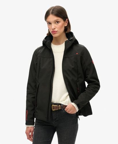 Women's Hooded Classic Trekker Jacket Black - Size: 12 - Superdry - Modalova