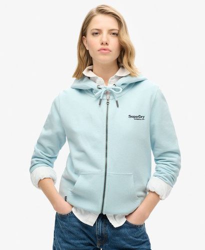 Damen Essential Kapuzenjacke mit Logo - Größe: 44 - Superdry - Modalova