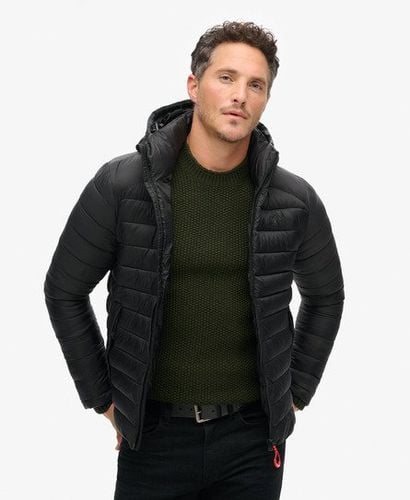 Men's Fuji Sport Steppjacke mit Kapuze - Größe: S - Superdry - Modalova