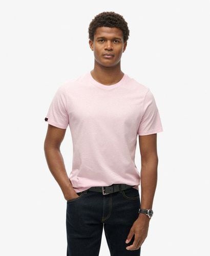 Men's Classic Essential T-Shirt Pink / Faint Pink - Size: XL - Superdry - Modalova