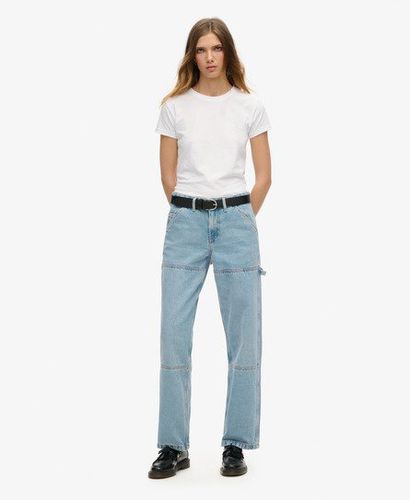 Damen Carpenter Jeans aus Denim mit Mittlerer Leibhöhe - Größe: 32/30 - Superdry - Modalova