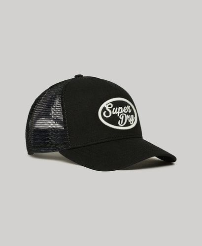 Women's Dirt Road Trucker Cap Black / Vintage Black - Size: 1SIZE - Superdry - Modalova