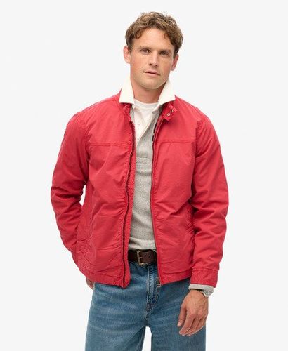 Men's Classic Harrington Jacket Red / Varsity Red - Size: L - Superdry - Modalova