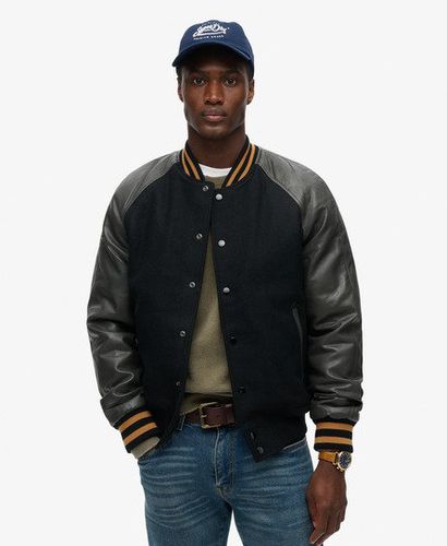 Men's Herren College Varsity Bomberjacke, Größe: M - Größe: M - Superdry - Modalova