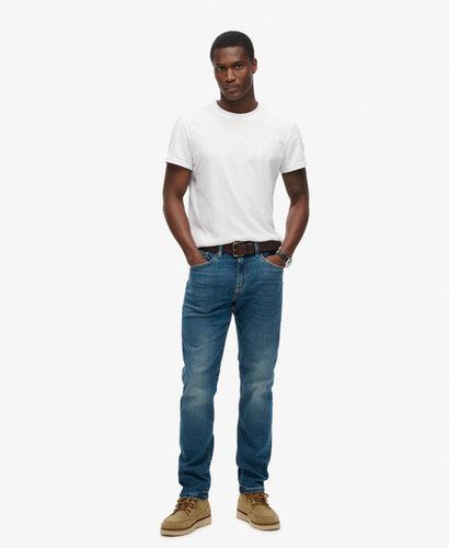 Men's Schmale Vintage-Jeans mit Geradem Bein - Größe: 34/34 - Superdry - Modalova