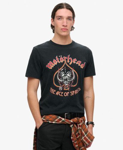 Herren Motörhead x Limited Edition Band T-Shirt Logo-Druck, Größe: L - Superdry - Modalova