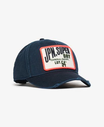 Women's Graphic Trucker Cap Navy/White / Eclipse Navy - Size: One Size - Superdry - Modalova