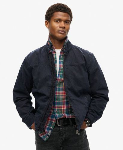 Men's Classic Harrington Jacket Navy / Eclipse Navy - Size: M - Superdry - Modalova