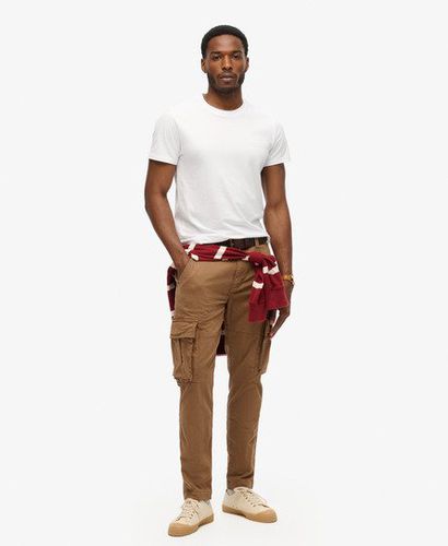 Men's Core Cargo Pants Brown / Deep Brown - Size: 36/32 - Superdry - Modalova