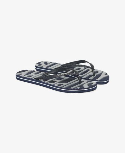 Damen Vegane Vintage Flip-Flops - Größe: 7-8 - Superdry - Modalova