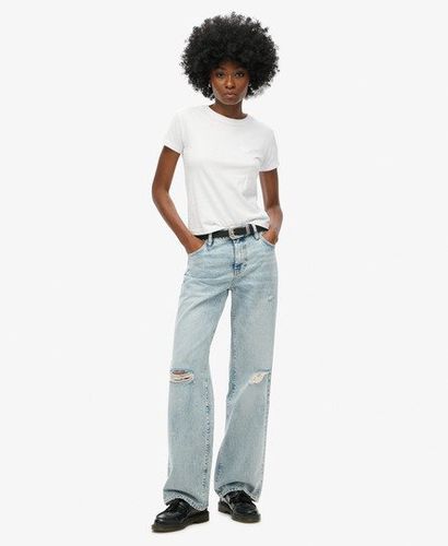 Women's Jeans aus Bio-Baumwolle mit Mittlerer Leibhöhe - Größe: 32/32 - Superdry - Modalova