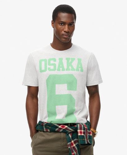 Men's Meliertes Osaka 6 Standard T-Shirt - Größe: M - Superdry - Modalova