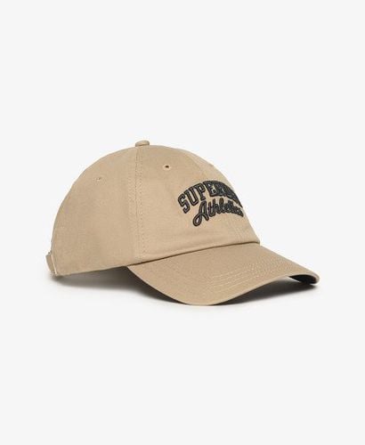 Women's Graphic Baseball Cap Beige / Deep Beige Slub - Size: 1SIZE - Superdry - Modalova